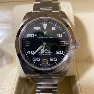 ロレックス(ROLEX)の【未使用】ロレックス　エアキング　116900 購入店保証あり(腕時計(アナログ))