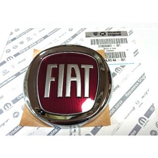 フィアット500【純正】リアエンブレム 新品 未使用 FIAT 500(車種別パーツ)