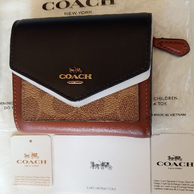 COACH(コーチ)のCOACH★コーチ 財布 三つ折り財布  折り畳み財布 レディースのファッション小物(財布)の商品写真