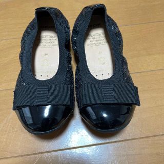 ザラキッズ(ZARA KIDS)のGEOX セレモニーバレエシューズ　13cm(フォーマルシューズ)