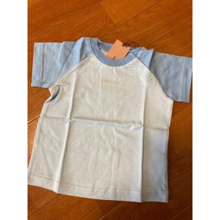 コムサイズム(COMME CA ISM)の新品未使用　コムサイズム  半袖Tシャツ　ブルー　水色　70センチ(Ｔシャツ)