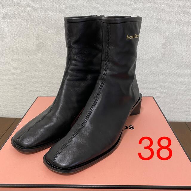 アッパーacne ブーツ　サイズ38