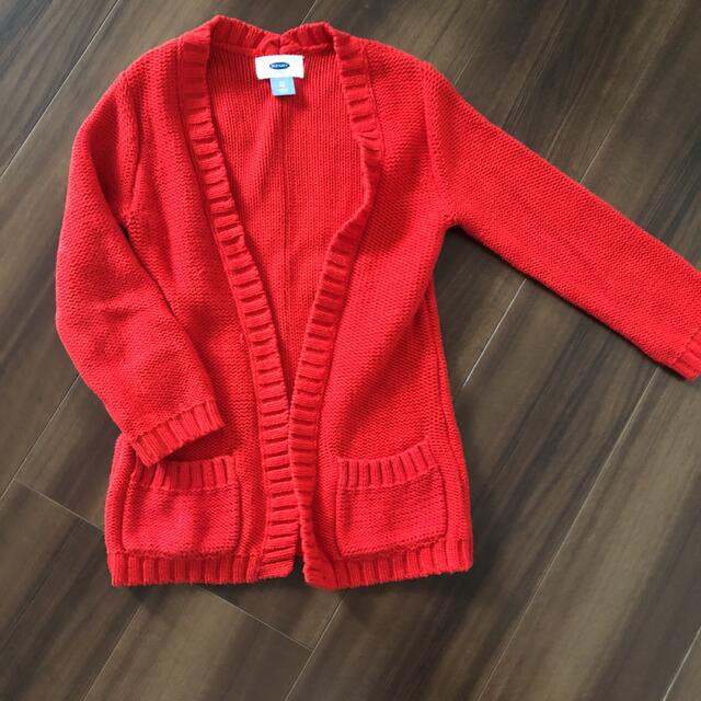 Old Navy(オールドネイビー)のオールドネイビカーディガン キッズ/ベビー/マタニティのキッズ服女の子用(90cm~)(カーディガン)の商品写真