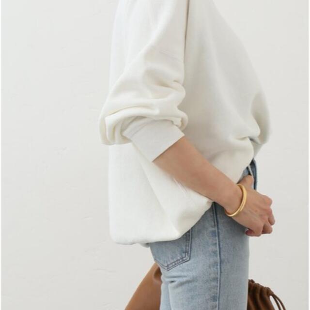 店舗の商品販売 wear out sweat ドゥーズィエムクラス 白 トレーナー