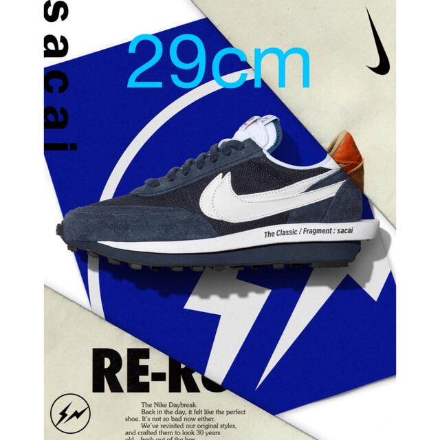 【新品未使用】NIKE × sacai × Fragment ワッフル　29cm