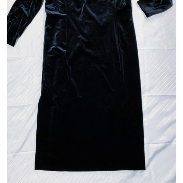 CHRISTIAN AUJARD(クリスチャンオジャール)のベルベットワンピースドレス レディースのワンピース(ロングワンピース/マキシワンピース)の商品写真