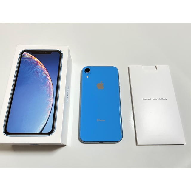 美品 Apple / iPhone XR 64GB BLUE