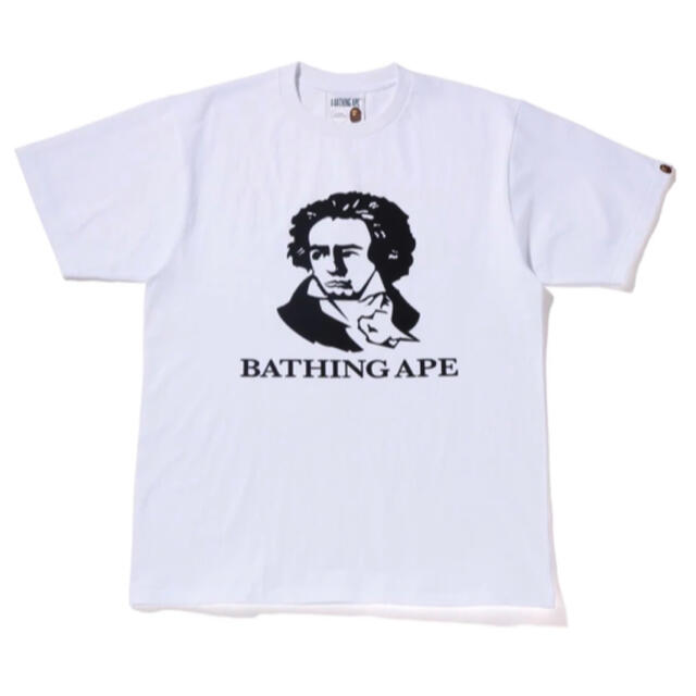A BATHING APE BEETHOVEN TEE 最安値級価格 8415円 www.gold-and-wood.com