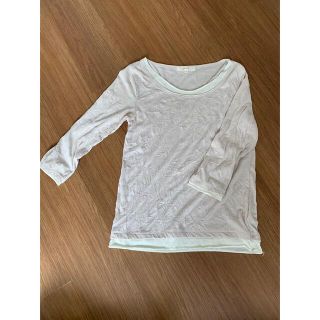 グローブ(grove)のgrove 7分　Tシャツ　カットソー　トップス　シワ加工(カットソー(長袖/七分))