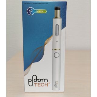 プルームテック(PloomTECH)のプルームテックプラススターターキットホワイト新品未使用(タバコグッズ)