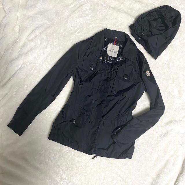 MONCLER - 【美品】MONCLER モンクレール ナイロンジャケット フード
