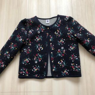 プチバトー(PETIT BATEAU)のプチバトー　チュビックカーディガン　8ans(ジャケット/上着)