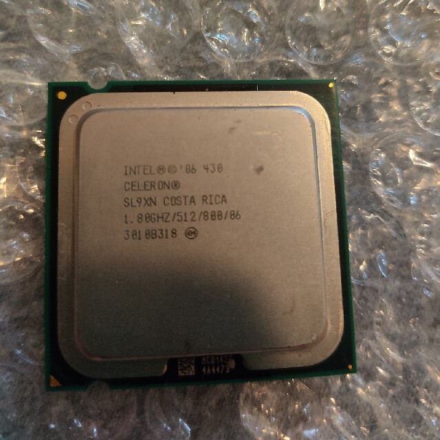 Intel Celeron 430 スマホ/家電/カメラのPC/タブレット(PCパーツ)の商品写真
