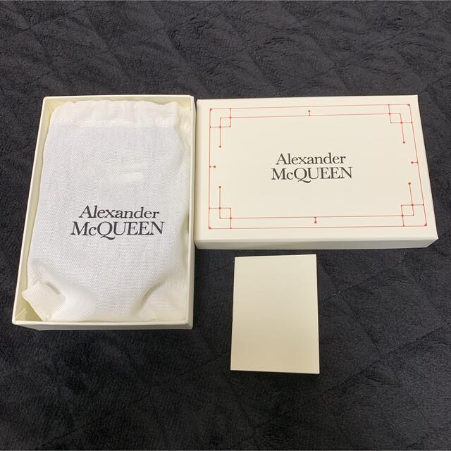 Alexander Mcqueen 新品未使用 定価以下 アレキサンダーマックイーン ロゴ コイン カード ケース
