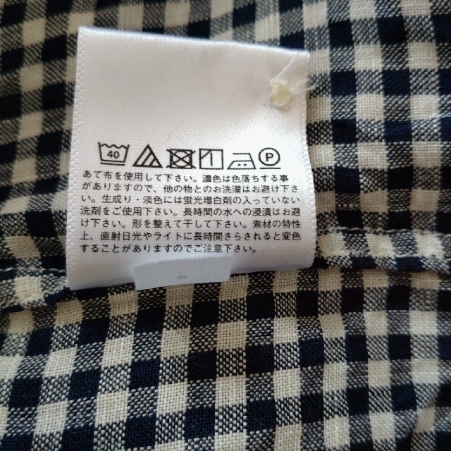 UNIQLO(ユニクロ)のシャツ　ギンガムチェック レディースのトップス(シャツ/ブラウス(長袖/七分))の商品写真