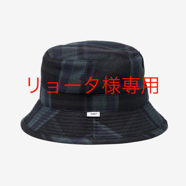 新品 Wtaps Bucket 03 Hat Plaid Green Mハット