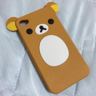 iPhone4 iPhone4s リラックマ シリコン ケース(iPhoneケース)