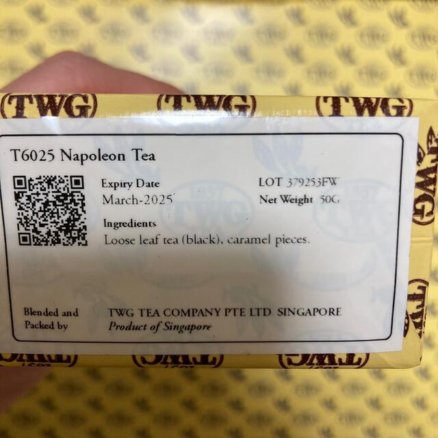 TWG ナポレオンティー　Napoleon Tea 食品/飲料/酒の飲料(茶)の商品写真