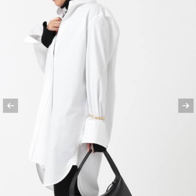 Deuxieme Classe CINOH ホワイトロングシャツ www.krzysztofbialy.com