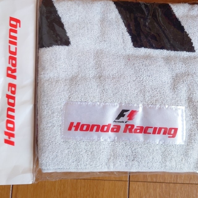 HONDA　RACING  F1バスタオル インテリア/住まい/日用品の日用品/生活雑貨/旅行(タオル/バス用品)の商品写真