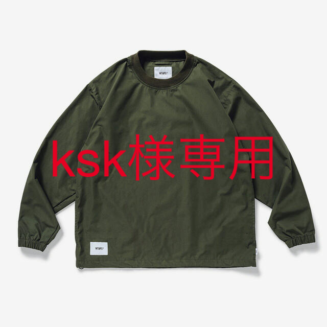 W)taps(ダブルタップス)の新品 Wtaps Smock LS Olive Drab S メンズのトップス(Tシャツ/カットソー(七分/長袖))の商品写真