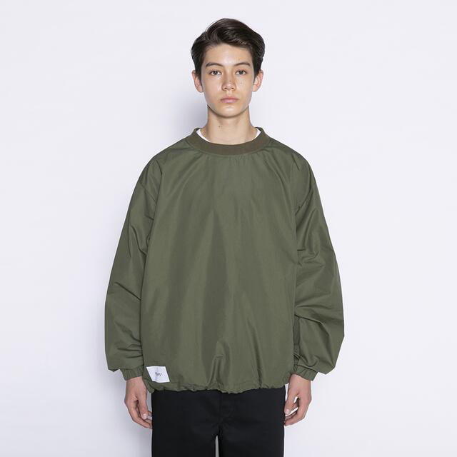 W)taps(ダブルタップス)の新品 Wtaps Smock LS Olive Drab S メンズのトップス(Tシャツ/カットソー(七分/長袖))の商品写真