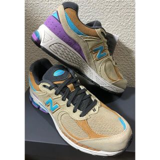 ニューバランス(New Balance)のニューバランス M2002RWA "ベージュ/パープル" 26cm(スニーカー)