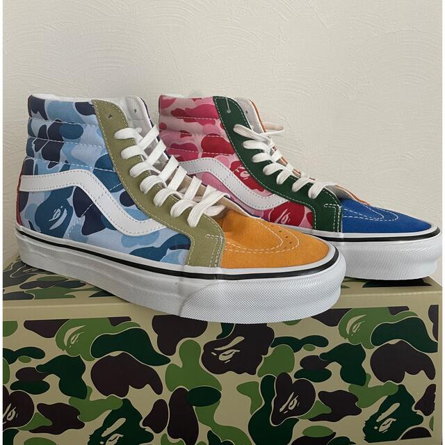 bape×vans  新品未使用　27.5 完売品靴/シューズ