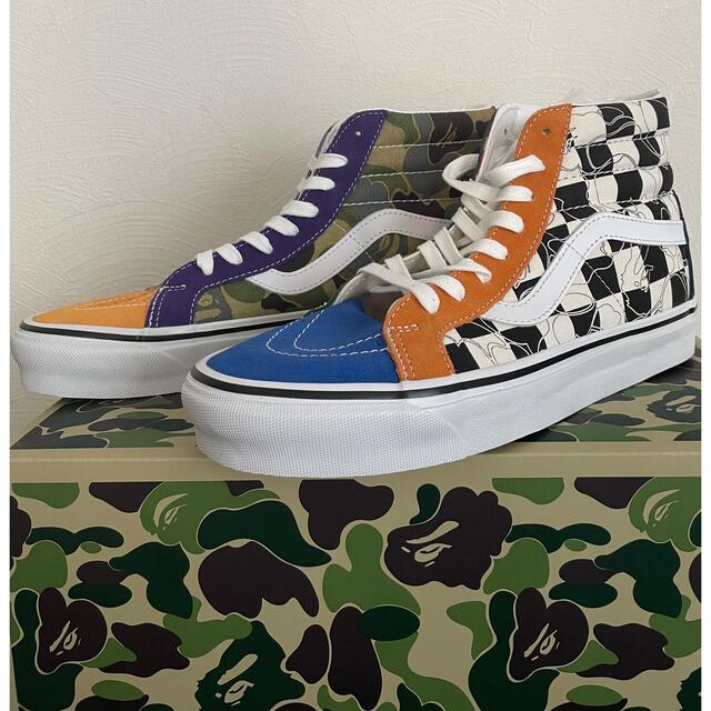 A BATHING APE(アベイシングエイプ)のbape×vans  新品未使用　27.5 完売品 メンズの靴/シューズ(スニーカー)の商品写真