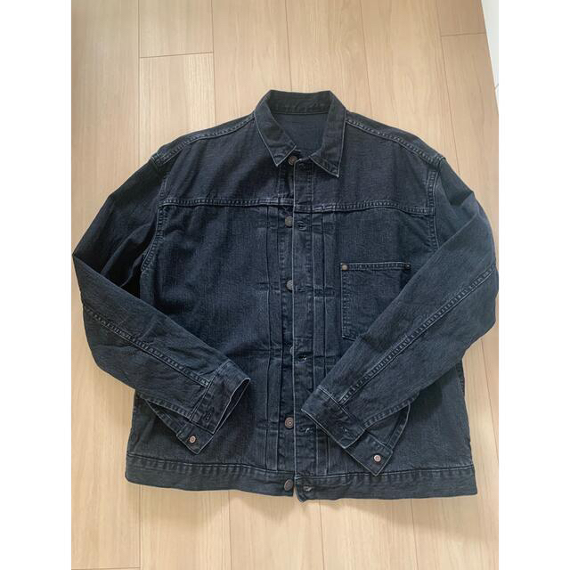 L'Appartement DEUXIEME CLASSE(アパルトモンドゥーズィエムクラス)の【STAMMBAUM/シュタンバウム】BLACK DENIM JACKET レディースのジャケット/アウター(Gジャン/デニムジャケット)の商品写真