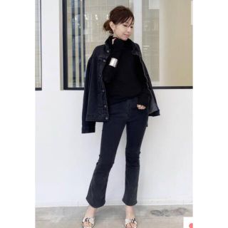 アパルトモンドゥーズィエムクラス(L'Appartement DEUXIEME CLASSE)の【STAMMBAUM/シュタンバウム】BLACK DENIM JACKET(Gジャン/デニムジャケット)