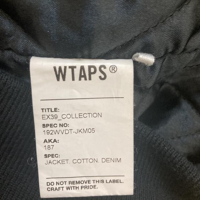 WTAPS 19aw 187 JACKET COTTON DENIMジャケット/アウター