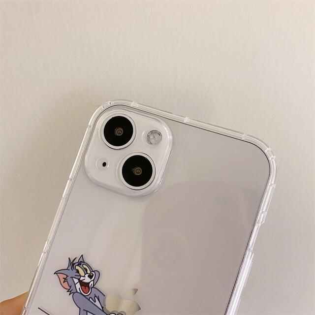 トム&ジェリー　可愛い　シンプル　iPhoneケース　iPhone11ケース スマホ/家電/カメラのスマホアクセサリー(iPhoneケース)の商品写真