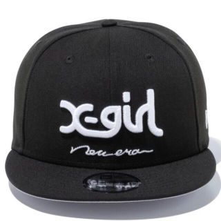 エックスガール(X-girl)のx-girl new era 9FIFTY CAP エックスガール ミルズロゴ(キャップ)