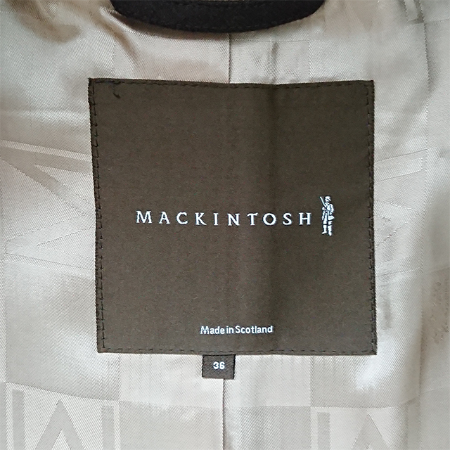 MACKINTOSH(マッキントッシュ)のMACKINTOSH ステンカラーコート 36 ダークブラウン メンズのジャケット/アウター(ステンカラーコート)の商品写真