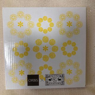 オルビス(ORBIS)のオルビス 中川政七商店 ガラスキッチンプレート イエロー　２枚(収納/キッチン雑貨)