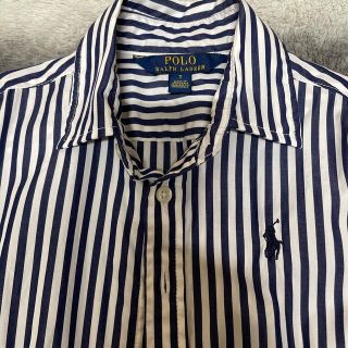 ポロラルフローレン(POLO RALPH LAUREN)のポロラルフローレン  シャツワンピ　7T(ワンピース)