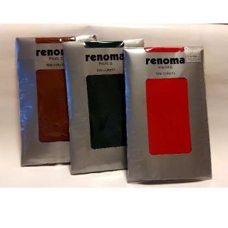 レノマ(RENOMA)のrenomaのカラータイツ　３色(タイツ/ストッキング)