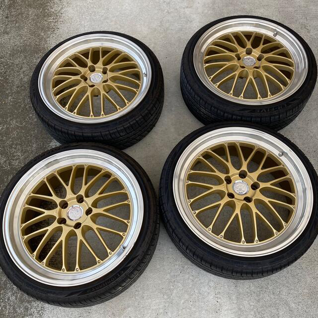 ブラック様専用(BBS風)20inch ホイール タイヤ付き 225/35r20の通販 by