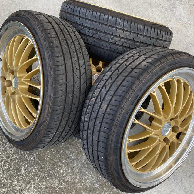 ブラック様専用(BBS風)20inch ホイール タイヤ付き 225/35r20の通販 by
