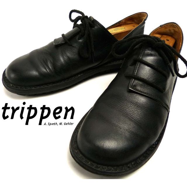 trippen - トリッペン / TRIPPENハーフェル レースアップシューズ24.5 