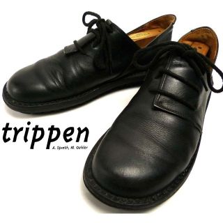 トリッペン(trippen)のトリッペン / TRIPPENハーフェル レースアップシューズ24.5-25cm(ドレス/ビジネス)