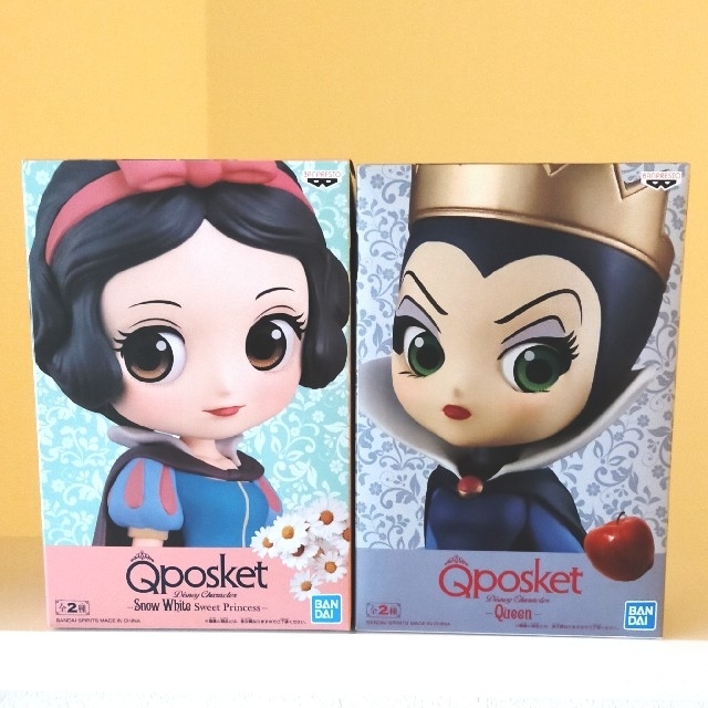 BANPRESTO - Qposket キューポスケット 白雪姫 & 女王 レアカラー BANPRESTO - Qposket キューポスケット 白雪姫 & 女王 レアカラー