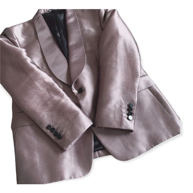 ZARA(ザラ)のZARA SATIN EFFECT BLAZER メンズのジャケット/アウター(テーラードジャケット)の商品写真