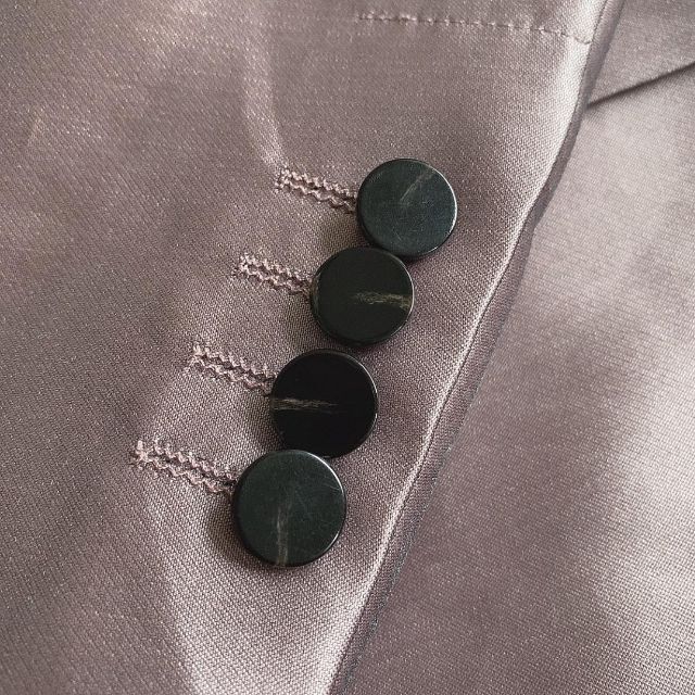 ZARA(ザラ)のZARA SATIN EFFECT BLAZER メンズのジャケット/アウター(テーラードジャケット)の商品写真