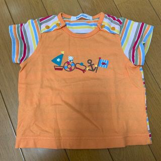 ファミリア(familiar)のファミリア　Tシャツ　70(Ｔシャツ)