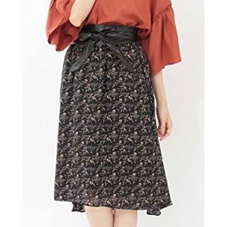 ショコラフィネローブ(chocol raffine robe)のショコラフィネローブ 花柄スカート(ロングスカート)