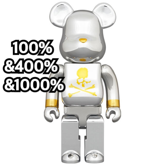 BE@RBRICK mastermind JAPAN SILVER ベアブリック