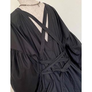 エンフォルド(ENFOLD)の【styling/】黒色のボリュームスリーブドレスシャツ(シャツ/ブラウス(長袖/七分))