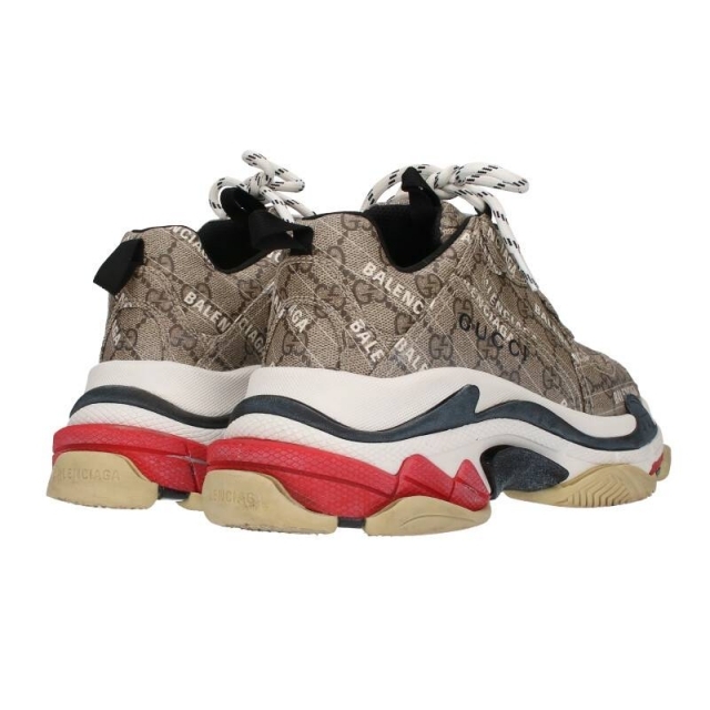 Balenciaga - バレンシアガ ×グッチ/GUCCI トリプルエスレースアップスニーカー 40の通販 by RINKAN|バレンシアガならラクマ Balenciaga - バレンシアガ ×グッチ/GUCCI トリプルエスレースアップスニーカー 40の通販 by RINKAN|バレンシアガならラクマ